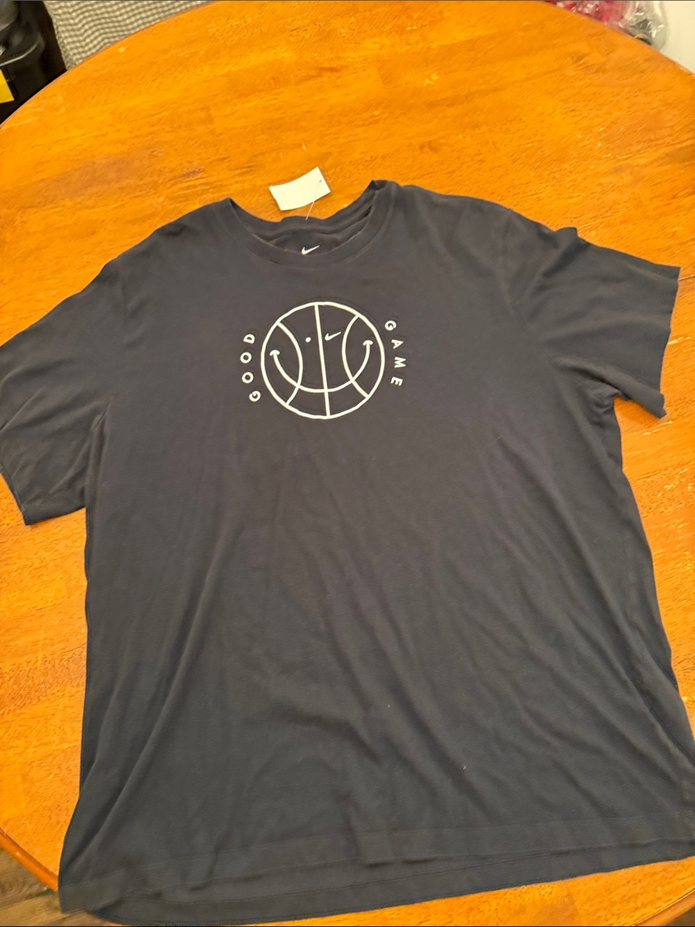 Nike Navy Short-Sleeve 'Good Game' Basketball Graphic Tee xxl